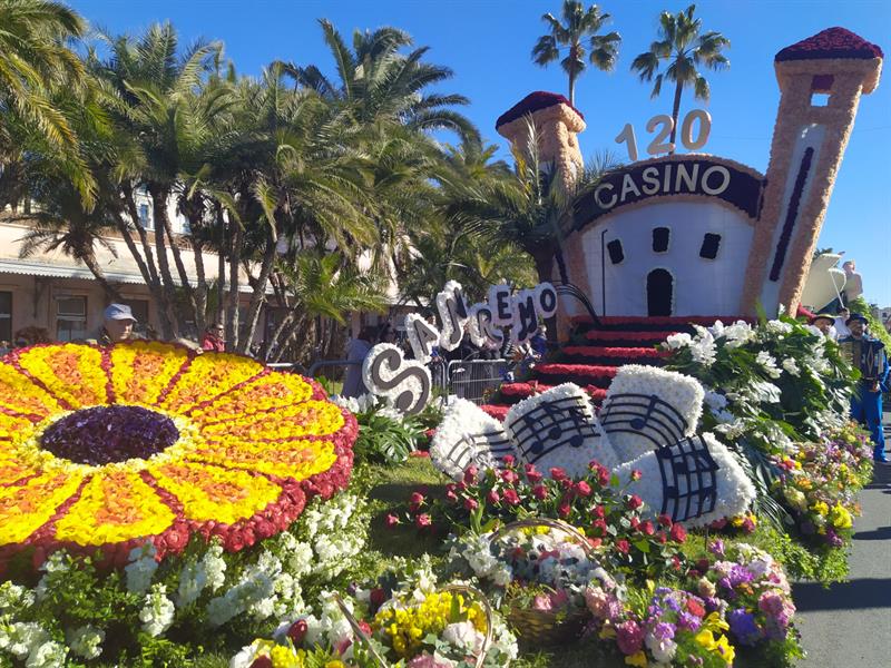 I Carri Fioriti di Sanremo in Fiore 2026